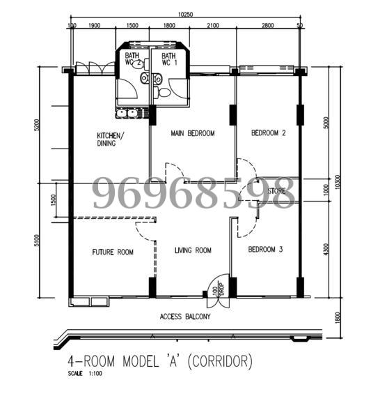 Blk 486B Tampines Avenue 9 (Tampines), HDB 4 Rooms #108642372